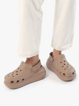Slippers Crush Clog Crocs Bruin women 207521-vue-porte